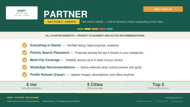 Vendor Directory Partner.